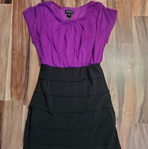 Cap sleeve mini dress